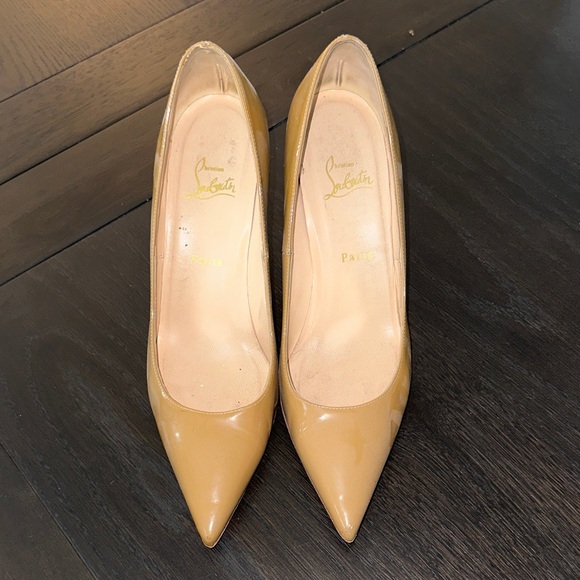 Christian Louboutin Beige Heels - Picture 1 of 4